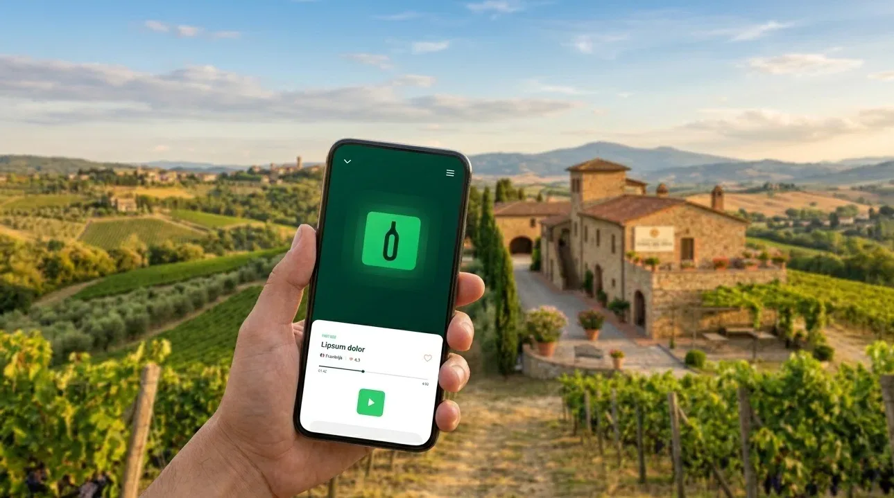 Achtergrondafbeelding van de OnlyWines app